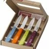 Opinel Colored Paring Knives - Set Of 4 2 Opinel Colored Paring Knives - Set Of 4 -Outlet Knife Accessories Store 001381 coffret 112 acidules ouvert1200 800x