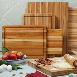 TeakHaus Edge Grain Carving Board W/ Hand Grip + Juice Canal (Rectangle) | 24" X 18" X 1.5" 8 TeakHaus Edge Grain Carving Board W/ Hand Grip + Juice Canal (Rectangle) | 24" X 18" X 1.5" -Outlet Knife Accessories Store 01.9 traditional