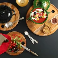 TeakHaus Lunar Boards (Set Of 3) | 15.25" X 1.75" 9 TeakHaus Lunar Boards (Set Of 3) | 15.25" X 1.75" -Outlet Knife Accessories Store 09.10 specialty 908