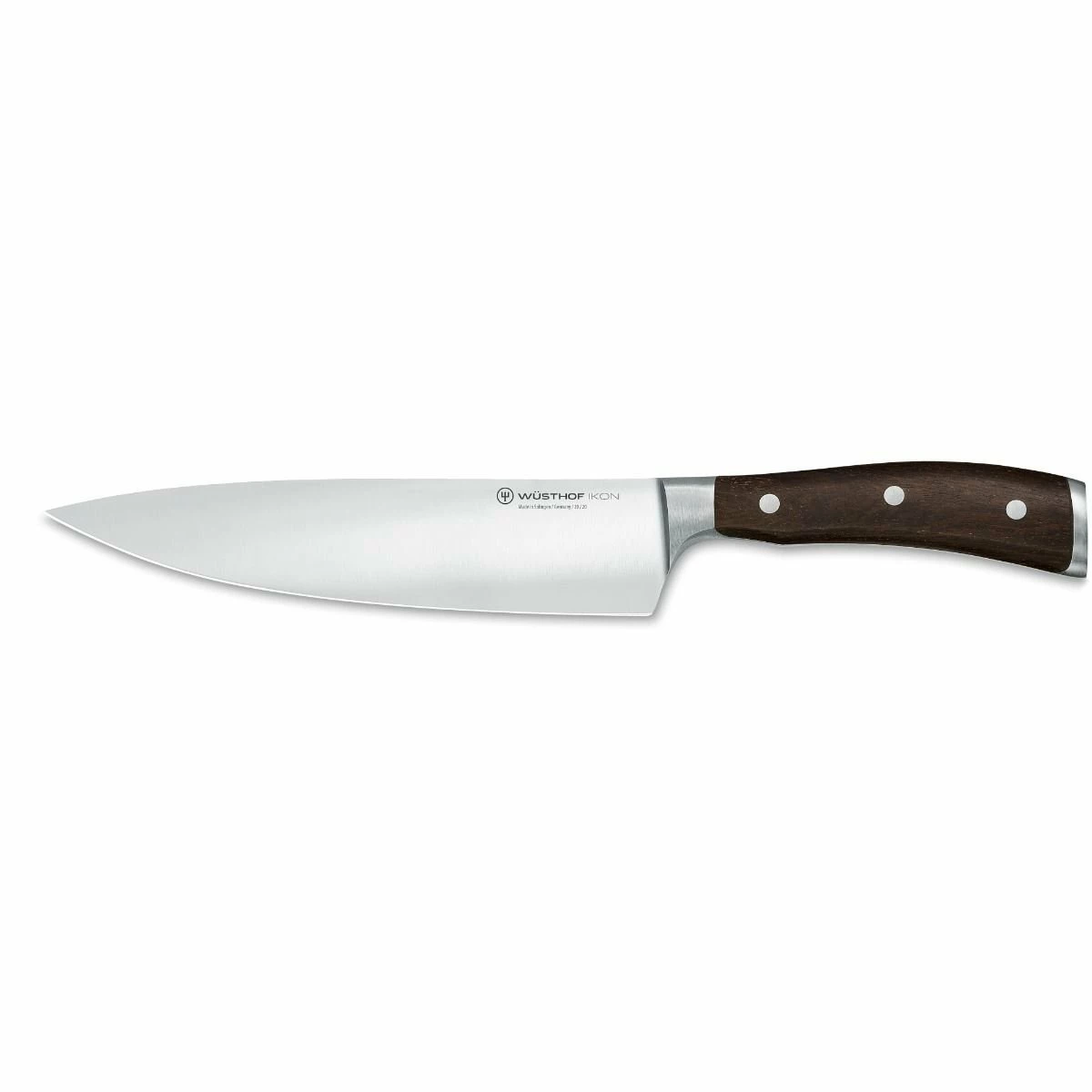 Wusthof Cutlery Wusthof Ikon Blackwood 8" Cook's Knife 3 Wusthof Cutlery Wusthof Ikon Blackwood 8" Cook's Knife