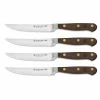 Wusthof Cutlery Wusthof Crafter 4-Piece Steak Knife Set -Outlet Knife Accessories Store 1070860401 4pc steak knife set 1