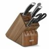 Wusthof Cutlery Wusthof Classic Ikon 6-Piece Starter Knife Block Set | Acacia -Outlet Knife Accessories Store 1090370604