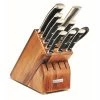 Wusthof Cutlery Wusthof Classic Ikon 11-Piece Knife Block Set | Acacia 1 Wusthof Cutlery Wusthof Classic Ikon 11-Piece Knife Block Set | Acacia -Outlet Knife Accessories Store 1090371101 classic ikon 11pc acacia