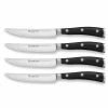 Wusthof Cutlery Wusthof Classic Ikon 4-Piece Steak Knife Set 1 Wusthof Cutlery Wusthof Classic Ikon 4-Piece Steak Knife Set -Outlet Knife Accessories Store 1120360401 4pc steak set