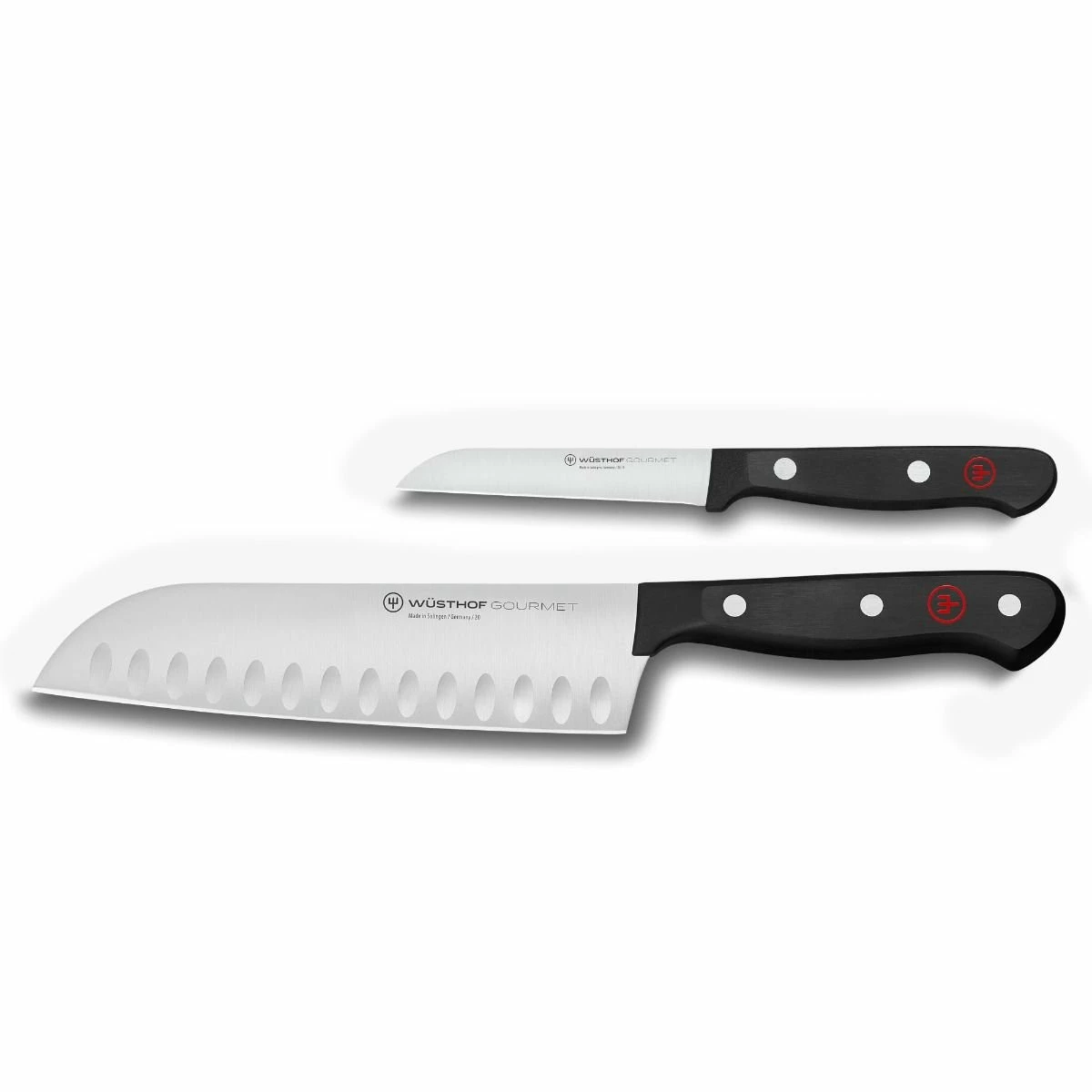 Wusthof Cutlery Wusthof Gourmet 2-Piece Asian Knife Set | Santoku & Paring 3 Wusthof Cutlery Wusthof Gourmet 2-Piece Asian Knife Set | Santoku & Paring
