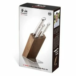 Cangshan Cutlery L1 Series 4-Piece Knife Block Set -Outlet Knife Accessories Store 11 1