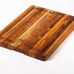TeakHaus Edge Grain Smart Board (Large) | 20" X 15" X 1.5" -Outlet Knife Accessories Store 1202.1