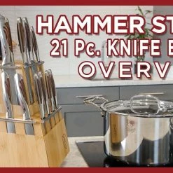 Hammer Stahl Cutlery Classic Collection 21-Piece Knife Block Set 9 Hammer Stahl Cutlery Classic Collection 21-Piece Knife Block Set -Outlet Knife Accessories Store 146325 maxresdefault