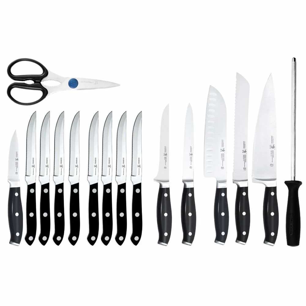 J.A. Henckels International Forged Knife Block Set - 17 Piece 4 J.A. Henckels International Forged Knife Block Set - 17 Piece - Image 2