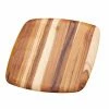 TeakHaus Square Edge Grain Cutting Board W/Rounded Edge (Large) | 16" X 16" X 0.55" -Outlet Knife Accessories Store 206 elegant