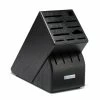 Wusthof Cutlery Wusthof 15-Slot Knife Block | Black -Outlet Knife Accessories Store 2099601503 15 slot black block