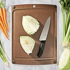 Epicurean All-in-One Series Cutting Board 10" × 7" | Nutmeg/Brown  -Outlet Knife Accessories Store 20x15 nutmeg aio l 1190x952 2