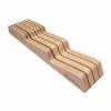 Wusthof Cutlery Wusthof 7-Slot Storage Tray | Natural -Outlet Knife Accessories Store 2159620704 small in drawer knife tray