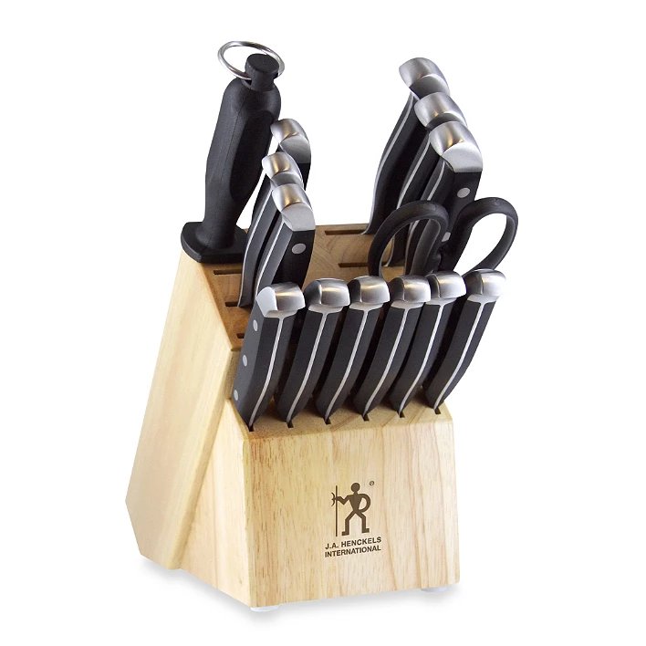 J.A. Henckels International JA Henckels International Knife Block Set 15 Piece - Statement Set 3 J.A. Henckels International JA Henckels International Knife Block Set 15 Piece - Statement Set