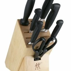 Zwilling J.A. Henckels Four Star Anniversary Knife Block Set | 8-Piece