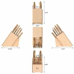 Cangshan Cutlery Oliv Series 15-Piece Knife Block Set -Outlet Knife Accessories Store 3 eb47eed4 a89f 4535 b171 5d8c06