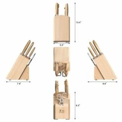 Cangshan Cutlery Oliv Series 8-Piece Knife Block Set -Outlet Knife Accessories Store 3 f272c71d 6f4f 44ac b8d1 8488c7