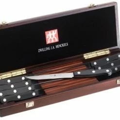 Zwilling J.A. Henckels TWIN Gourmet 8-Piece Steak Knife Set W/ Box