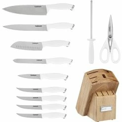 Cuisinart Classic ColorPro Collection 12-Piece Knife Block Set | White 6 Cuisinart Classic ColorPro Collection 12-Piece Knife Block Set | White -Outlet Knife Accessories Store 51by1p6hgxl. ac sl1000