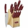Cuisinart ColorPro 12-piece Block Set | Red -Outlet Knife Accessories Store 51tanmiehel. ac sl1024 2