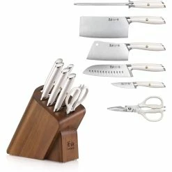 Cangshan Cutlery L1 Series 7-Piece Knife Block Set -Outlet Knife Accessories Store 61ayh7eel9l. ac sl1500