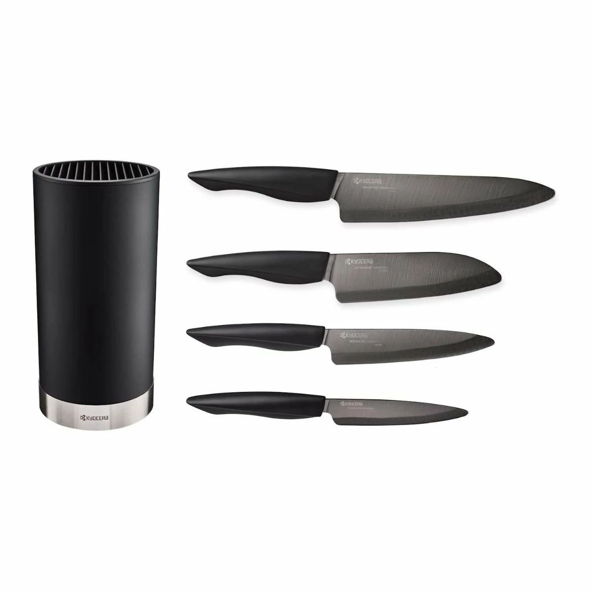 Kyocera Innovation Series Ceramic Knife Block Set: (7, 5.5", 5", 4.5" Knives) - Z212 Advanced Ceramic Knives 3 Kyocera Innovation Series Ceramic Knife Block Set: (7, 5.5", 5", 4.5" Knives) - Z212 Advanced Ceramic Knives