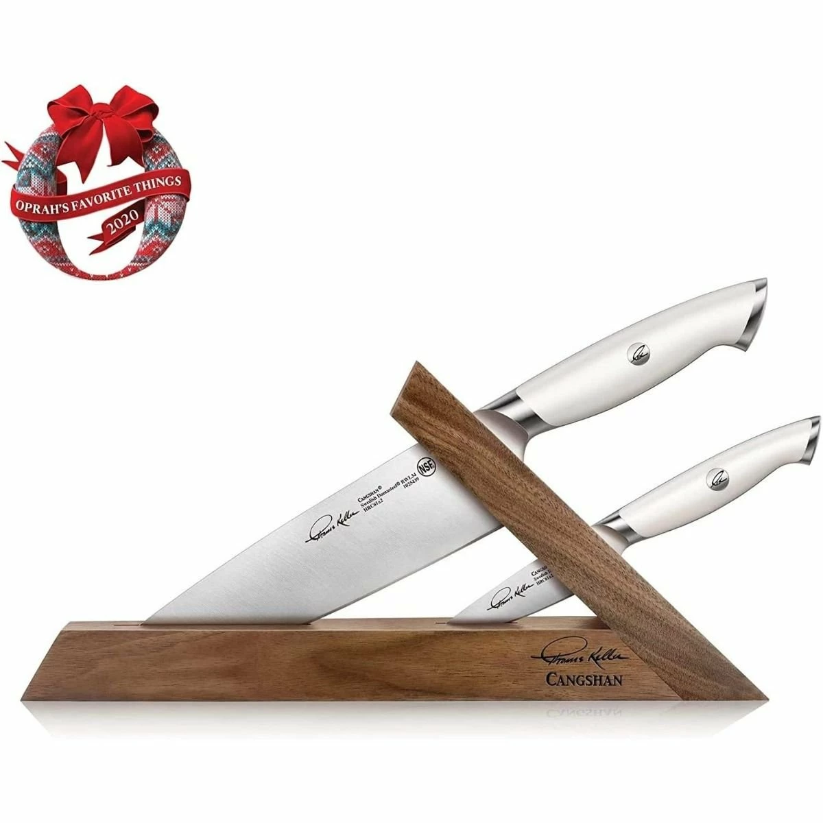 Cangshan Cutlery Thomas Keller Signature White Collection TAI 3-Piece Knife Block Set 11 Cangshan Cutlery Thomas Keller Signature White Collection TAI 3-Piece Knife Block Set - Image 9
