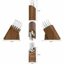 Cangshan Cutlery L1 Series 7-Piece Knife Block Set -Outlet Knife Accessories Store 61s qakhyfl. ac sl1500