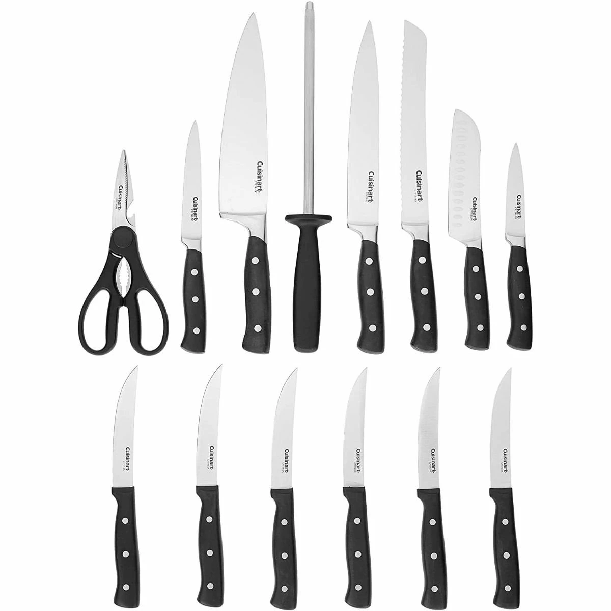 Cuisinart 15-Piece Triple Rivet Cutlery Block Set 5 Cuisinart 15-Piece Triple Rivet Cutlery Block Set - Image 3