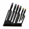 Cuisinart Nonstick Edge Collection | 7-Piece Ceramic Coated Knife With Acrylic Stand