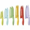 Cuisinart Advantage Color Collection | 12-Piece Ceramic Coated Color Knife + Blade Guards Set