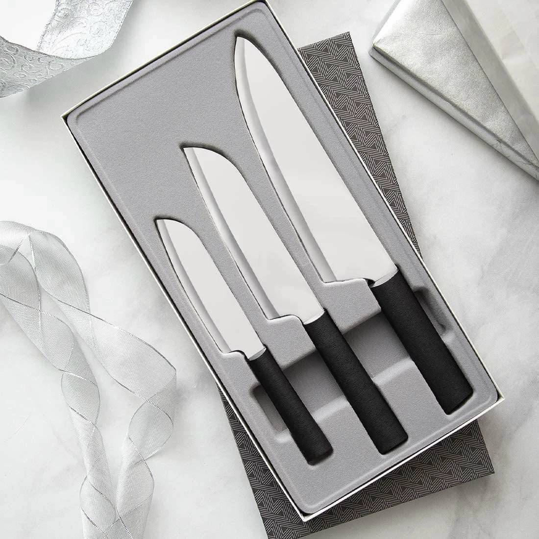 Rada Cutlery 3-Piece Chef's Select Gift Set | Black 8 Rada Cutlery 3-Piece Chef's Select Gift Set | Black - Image 6