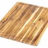 TeakHaus Edge Grain Carving Board + Juice Canal (Rectangle) | 18" X 14" X 1" 2 TeakHaus Edge Grain Carving Board + Juice Canal (Rectangle) | 18" X 14" X 1" -Outlet Knife Accessories Store 805 scandi