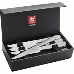 Zwilling J.A. Henckels Porterhouse Stainless Steel Steak Knife Set In Gift Box | 8-Piece