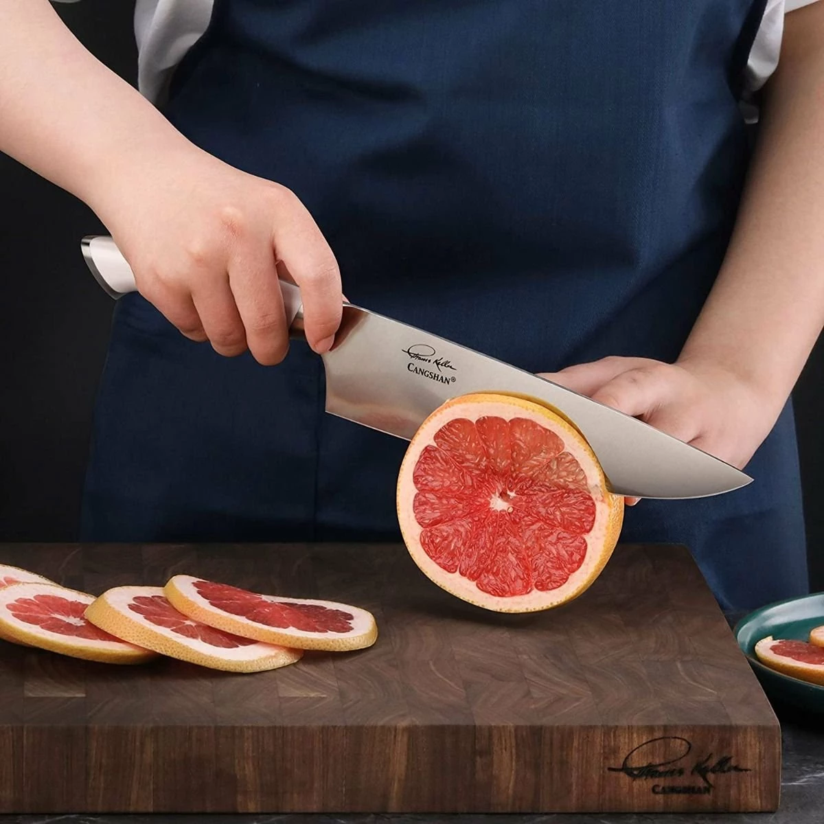 Cangshan Cutlery Thomas Keller Signature White Collection TAI 3-Piece Knife Block Set 9 Cangshan Cutlery Thomas Keller Signature White Collection TAI 3-Piece Knife Block Set - Image 7