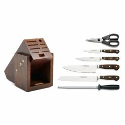 Wusthof Cutlery Wusthof Crafter 7-Piece Block Set -Outlet Knife Accessories Store 8767comp