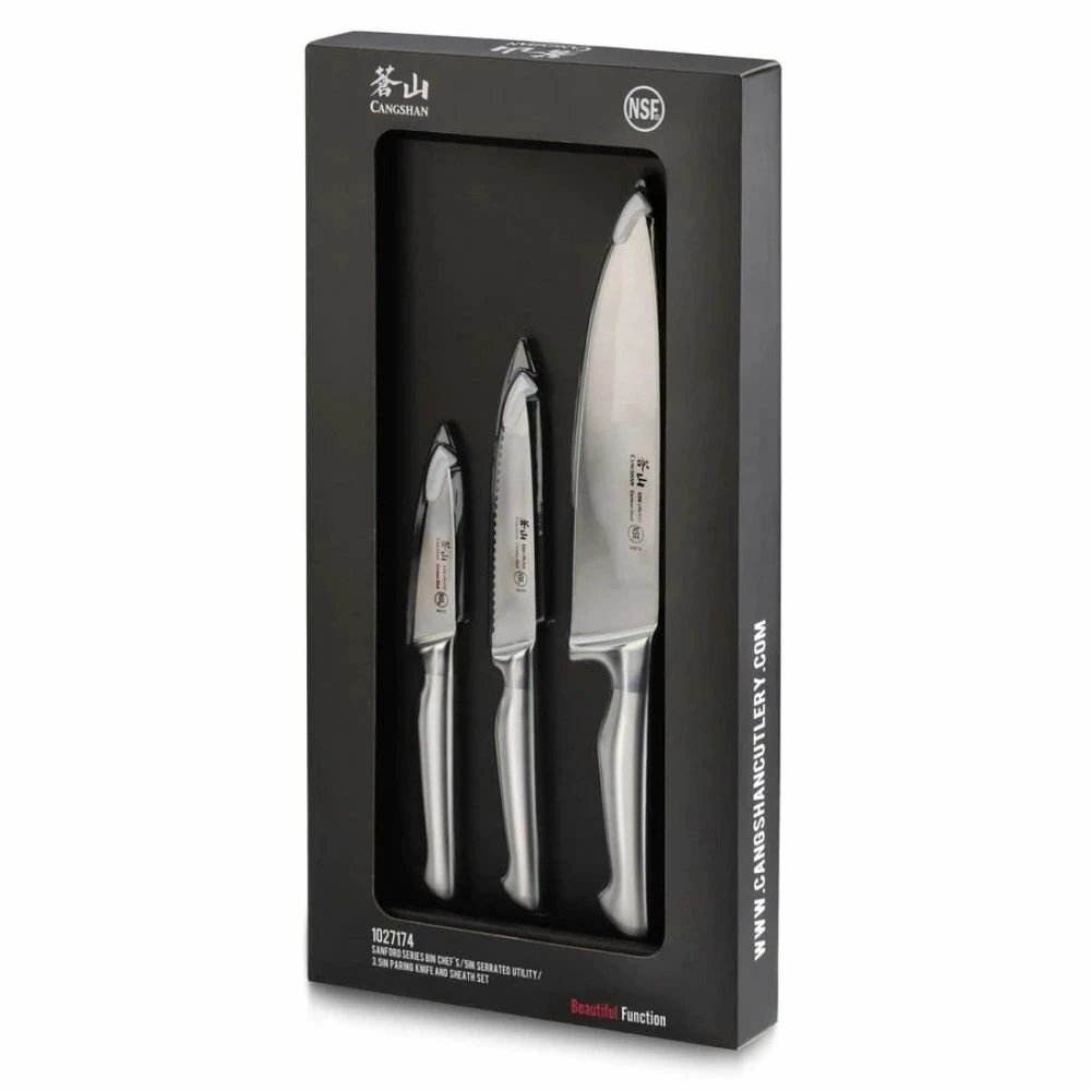 Cangshan Cutlery Sanford Series 3-Piece Starter Set 8 Cangshan Cutlery Sanford Series 3-Piece Starter Set - Image 7