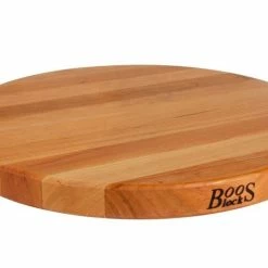 John Boos - 18" Round Cutting Board - Edge Grain – Cherry
