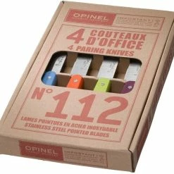 Opinel Colored Paring Knives - Set Of 4 -Outlet Knife Accessories Store coffret 112 acidules1200 800x