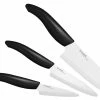 Kyocera Revolution Black & White Ceramic 3-Piece Knife Set 2 Kyocera Revolution Black & White Ceramic 3-Piece Knife Set -Outlet Knife Accessories Store fk 3pc whbk