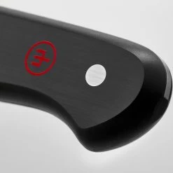 Wusthof Cutlery Wusthof Gourmet 2-Piece Asian Knife Set | Santoku & Paring 9 Wusthof Cutlery Wusthof Gourmet 2-Piece Asian Knife Set | Santoku & Paring -Outlet Knife Accessories Store gourmet handle detail