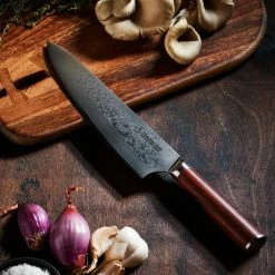 Hammer Stahl Damascus Series Cutlery | 9" Chef Knife 7 Hammer Stahl Damascus Series Cutlery | 9" Chef Knife -Outlet Knife Accessories Store hs 5001.1 1800x1800