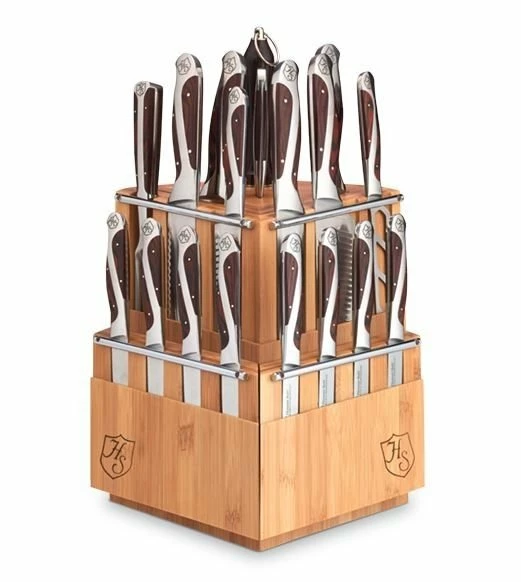 Hammer Stahl Cutlery Classic Collection 21-Piece Knife Block Set 3 Hammer Stahl Cutlery Classic Collection 21-Piece Knife Block Set