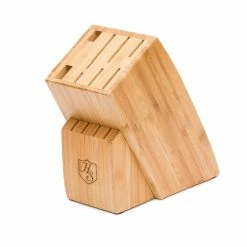 Hammer Stahl Cutlery 12-Slot Bamboo Block