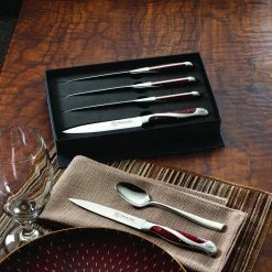 Hammer Stahl Cutlery Classic Collection 4-Piece Steak Knife Set -Outlet Knife Accessories Store hs 6443
