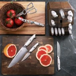 Cangshan Cutlery Thomas Keller Signature White Collection 17-Piece Knife Block Set 16 Cangshan Cutlery Thomas Keller Signature White Collection 17-Piece Knife Block Set -Outlet Knife Accessories Store image 40cb737e 7dc2 440e b7a0 82b0cbef284c 900x