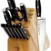 J.A. Henckels International JA Henckels Forged Premio 13-Piece Knife Block Set -Outlet Knife Accessories Store ja henckel international 8 inch chefs knife forged synergy 16931 000 popup