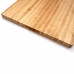 JK Adams Professional Edge Grain Maple Cutting Board | 24" X 18" X 1.5" -Outlet Knife Accessories Store jk ain maple 24 by 18 closeup handle pop