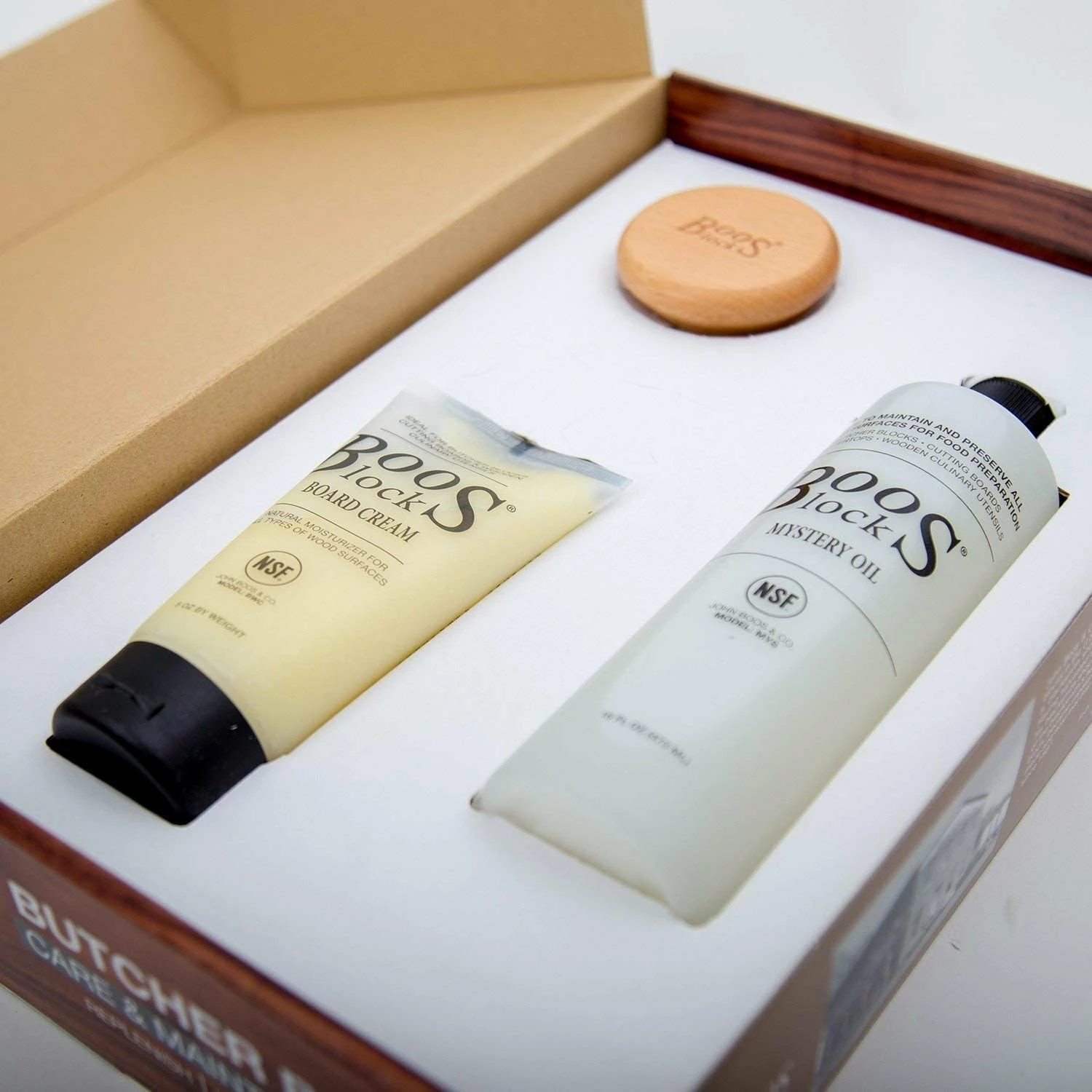 John Boos Butcher Block 3-Piece Care & Maintenance Kit 4 John Boos Butcher Block 3-Piece Care & Maintenance Kit - Image 2