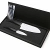 Kyocera Ceramic Knife Set 2 PC - 5.5" Santoku & 3" Paring Black Handle/White Blade -Outlet Knife Accessories Store kyocera 2 pc. set alter box